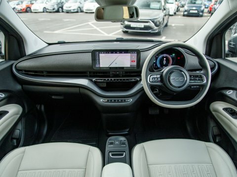 Fiat 500E Hatchback Grey #3