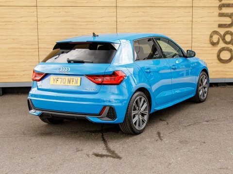 Audi A1 Hatchback Blue #2