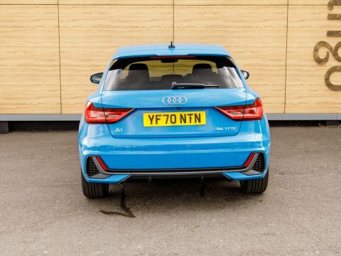 Audi A1 Hatchback Blue #6