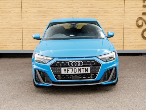 Audi A1 Hatchback Blue #5