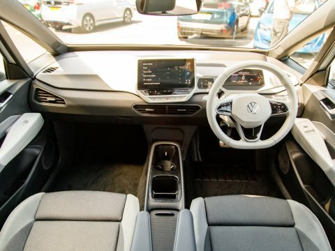 Volkswagen ID.3 Hatchback White #3