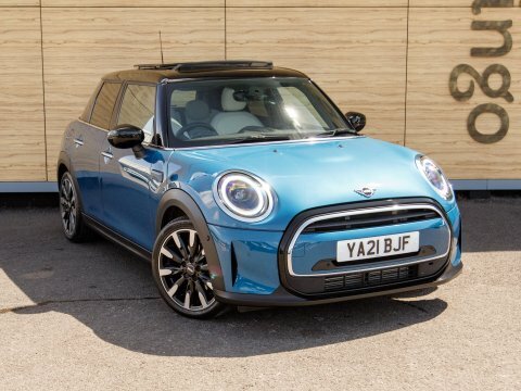 Mini Hatch Hatchback YA21BJF Blue