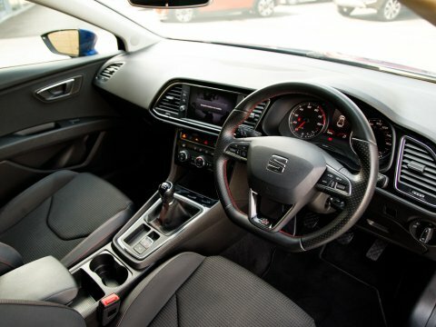 Seat Leon Hatchback Blue #5