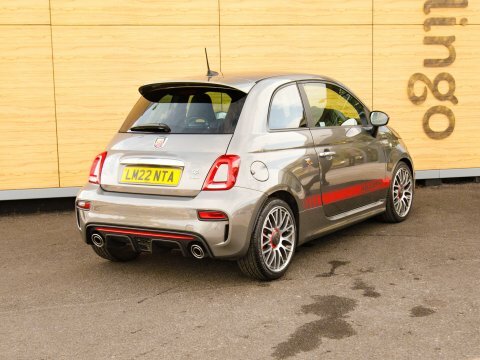 Abarth 500 Hatchback Grey #2