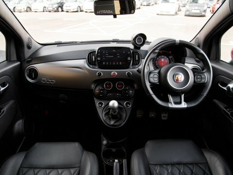 Abarth 500 Hatchback Grey #3