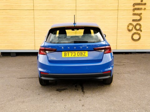 Skoda Fabia Hatchback Blue #6