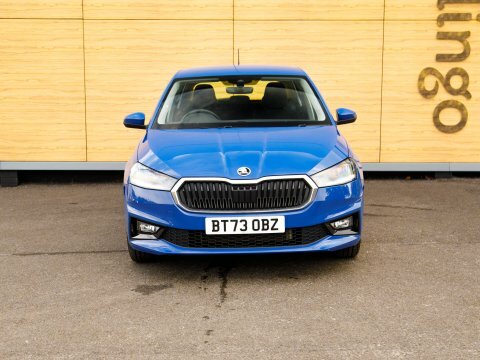 Skoda Fabia Hatchback Blue #5