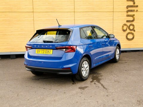Skoda Fabia Hatchback Blue #2