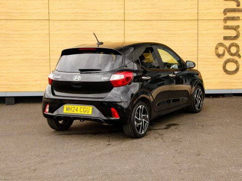 Hyundai I10 Hatchback Black #2