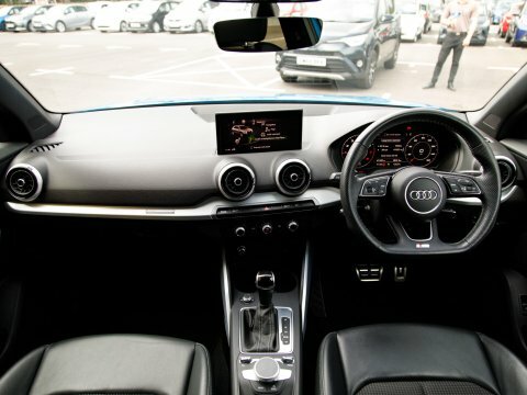 Audi Q2 Q2 S Line Black Edition 35 Tfsi S-a Blue #3