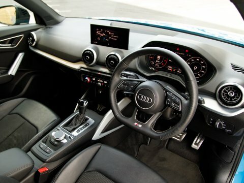 Audi Q2 Suv Blue #4