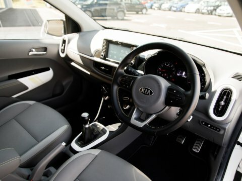 Kia Picanto Hatchback White #4