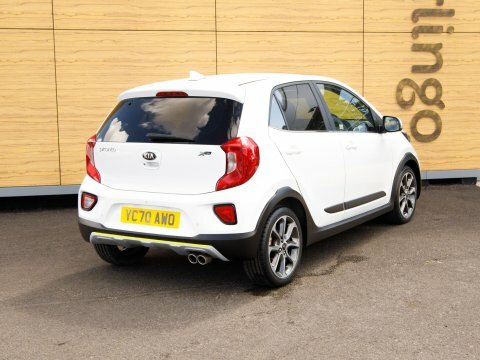 Kia Picanto Hatchback White #2