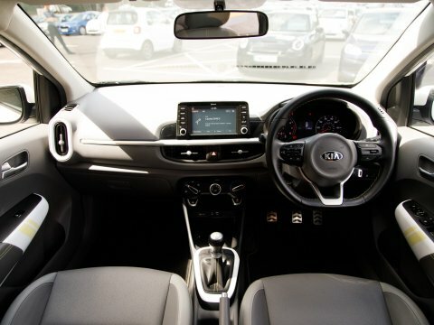 Kia Picanto Hatchback White #3