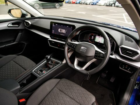 Seat Leon Tsi Evo Fr Blue #4