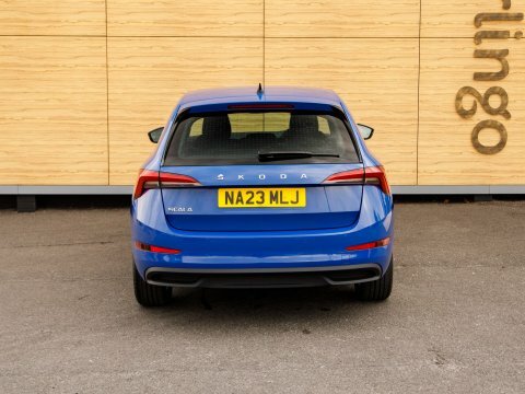 Skoda Scala Hatchback Blue #6
