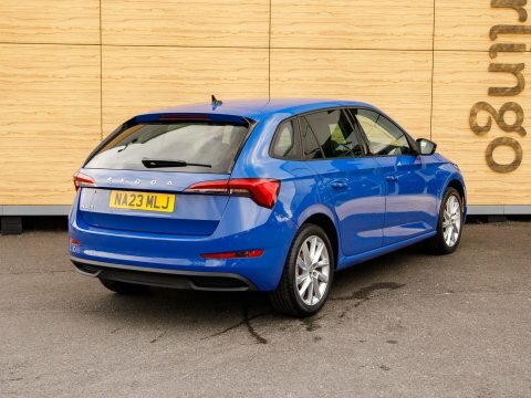 Skoda Scala Hatchback Blue #2