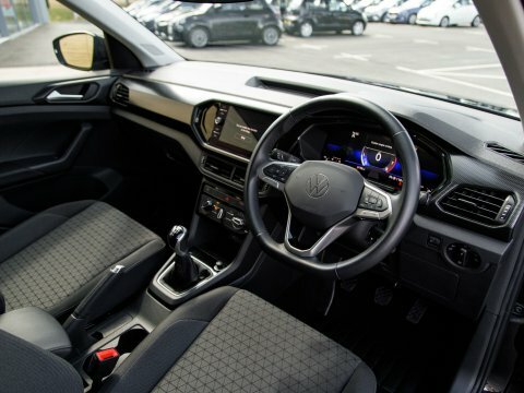 Volkswagen T-Cross Suv Black #4