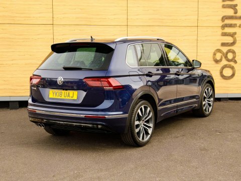 Volkswagen Tiguan Suv YK18UAJ Blue #2