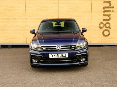 Volkswagen Tiguan Suv YK18UAJ Blue #5