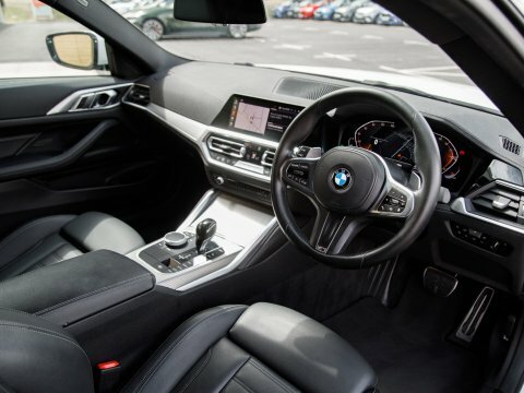 BMW 4 Series Coupe White #4