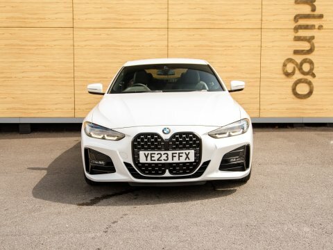 BMW 4 Series Coupe White #5