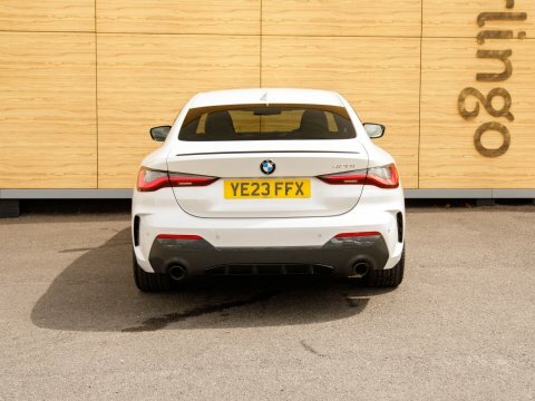 BMW 4 Series Coupe White #6