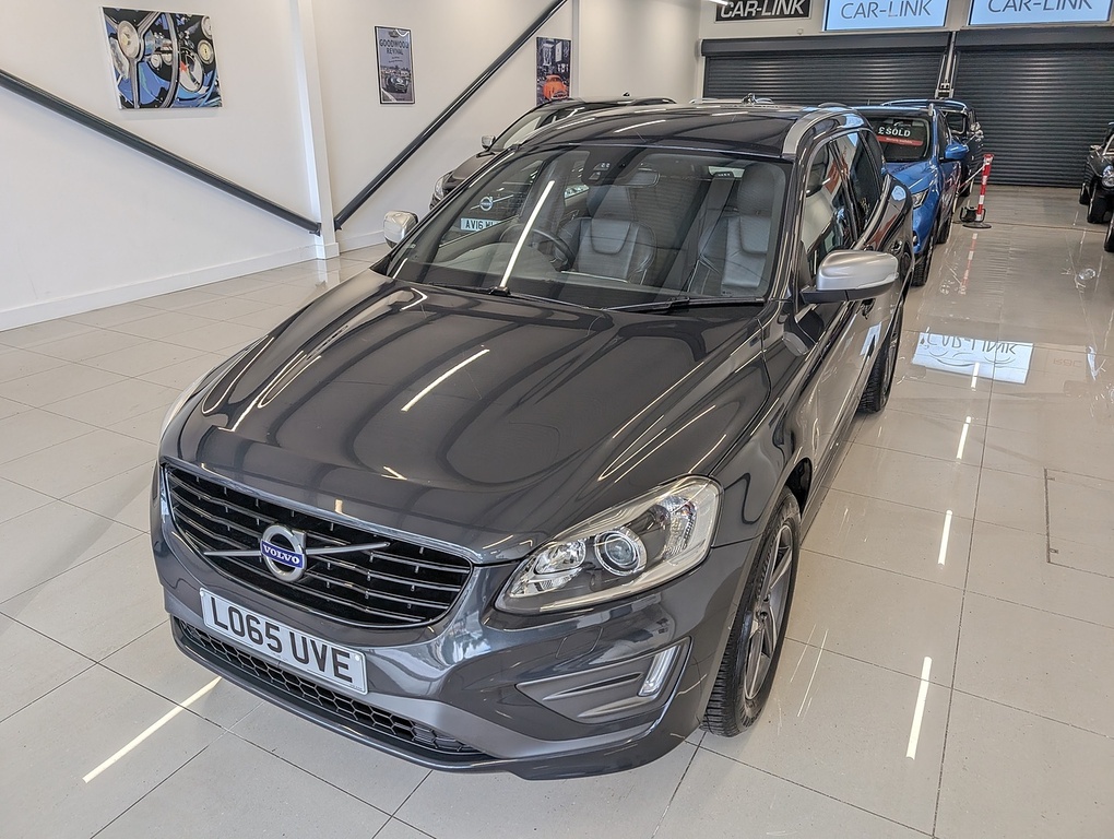 Volvo XC60 D5 R-design Lux Nav LO65UVE Grey #2