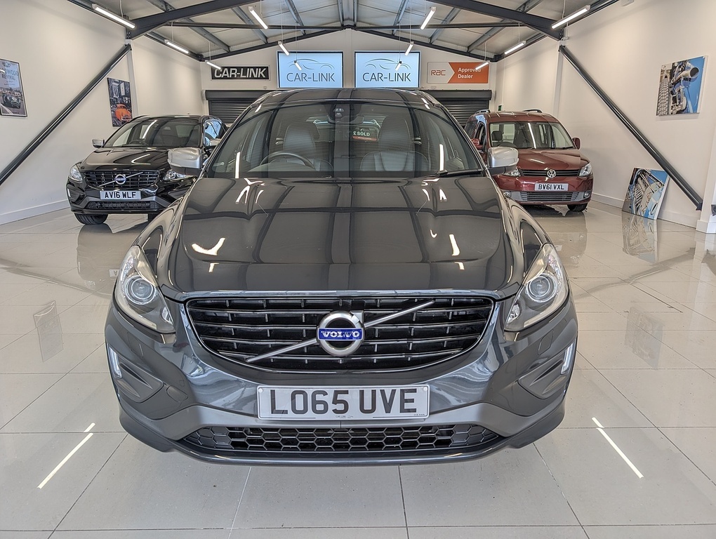 Volvo XC60 D5 R-design Lux Nav LO65UVE Grey #4