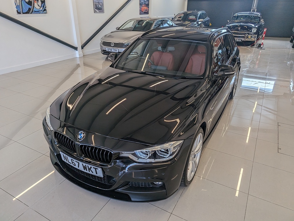 BMW 3 Series 330D M Sport NL67WKT Black #2