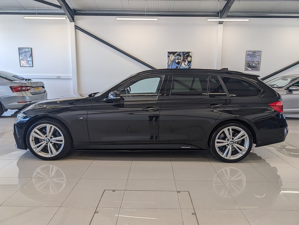 BMW 3 Series 330D M Sport NL67WKT Black #3