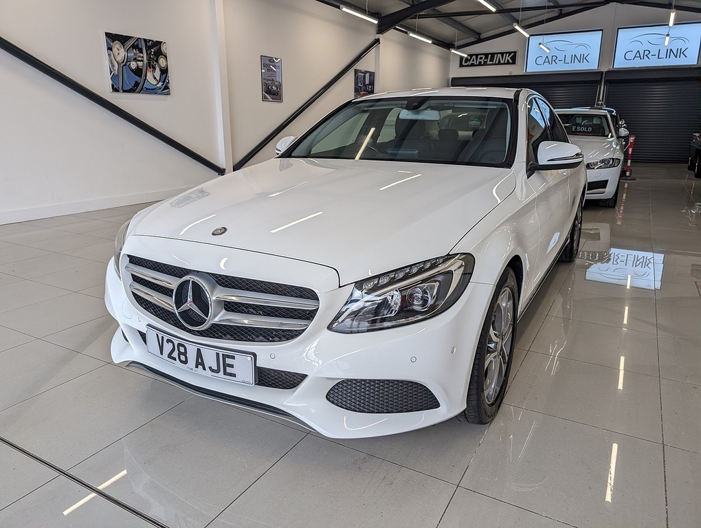 Mercedes-Benz C Class C200 Sport White