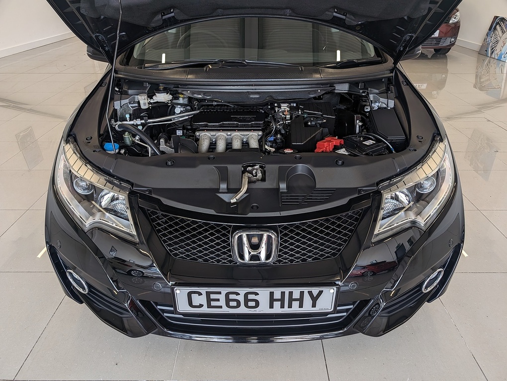 Honda Civic I-vtec Se Plus Black #5
