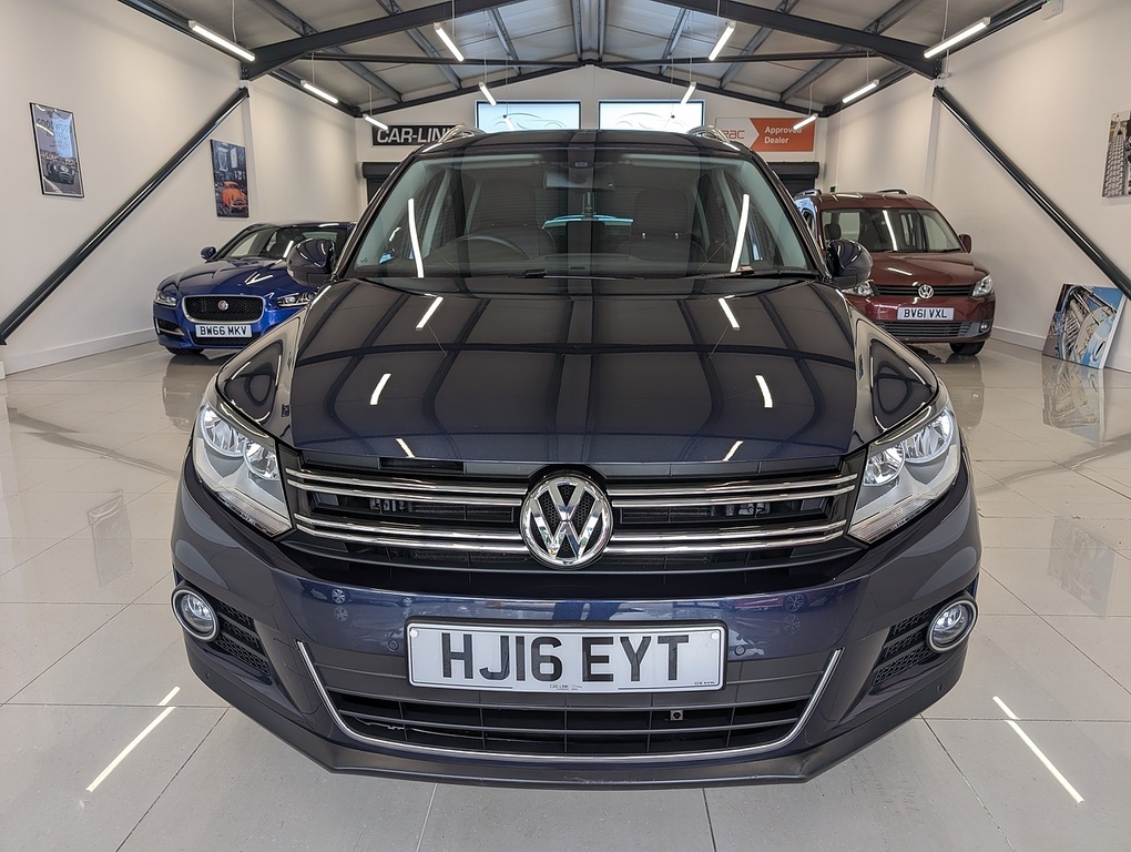 Volkswagen Tiguan Tdi Bluemotion Tech Match Edition HJ16EYT Blue #4