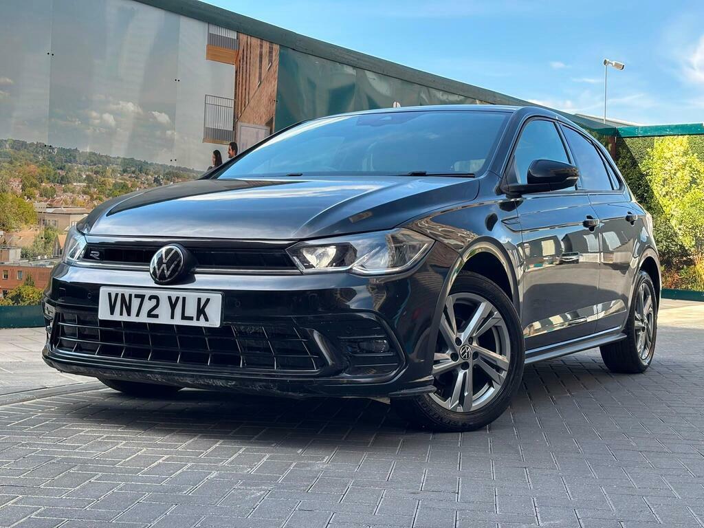 Volkswagen Polo 1.0 Tsi R-line Dsg Euro 6 S S Black #5