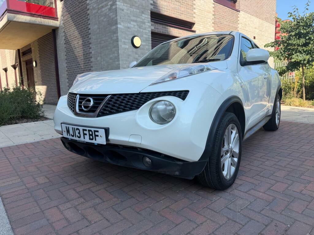 Nissan Juke 1.6 Acenta Premium Euro 5 S S White #6