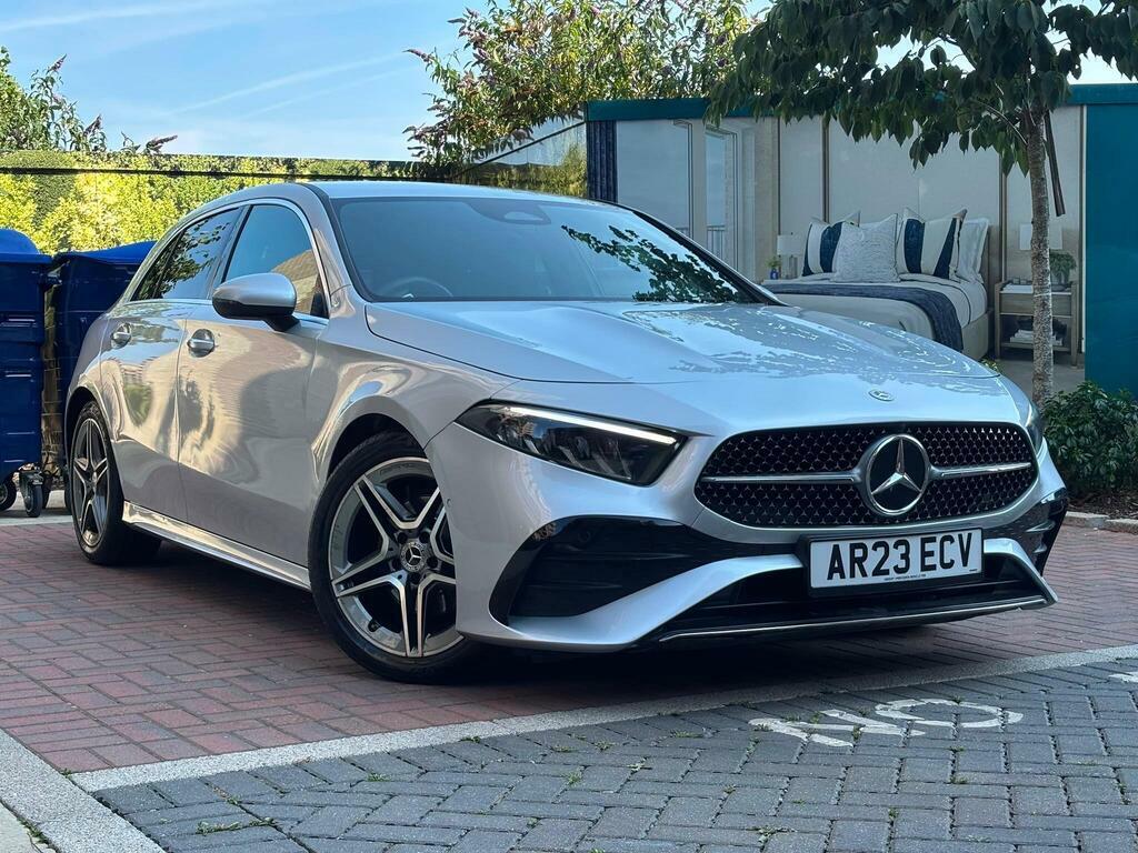 Mercedes-Benz A Class 1.3 A180h Mhev Amg Line Executive 7G-dct Euro 6 Silver