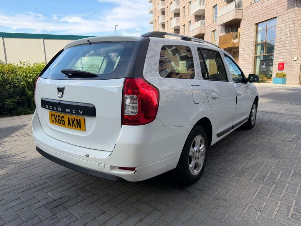 Dacia Logan Mcv 1.5 Dci Laureate Euro 6 S S CK66AKN White #2