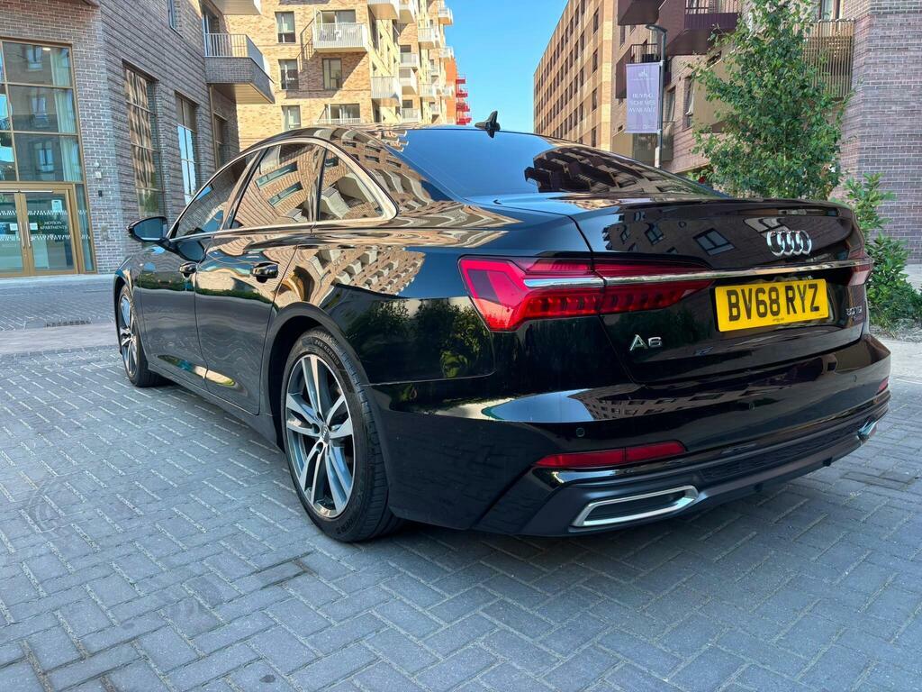 Audi A6 Saloon 3.0 Tdi V6 50 S Line Tiptronic Quattro Euro 6 S S BV68RYZ Black #2
