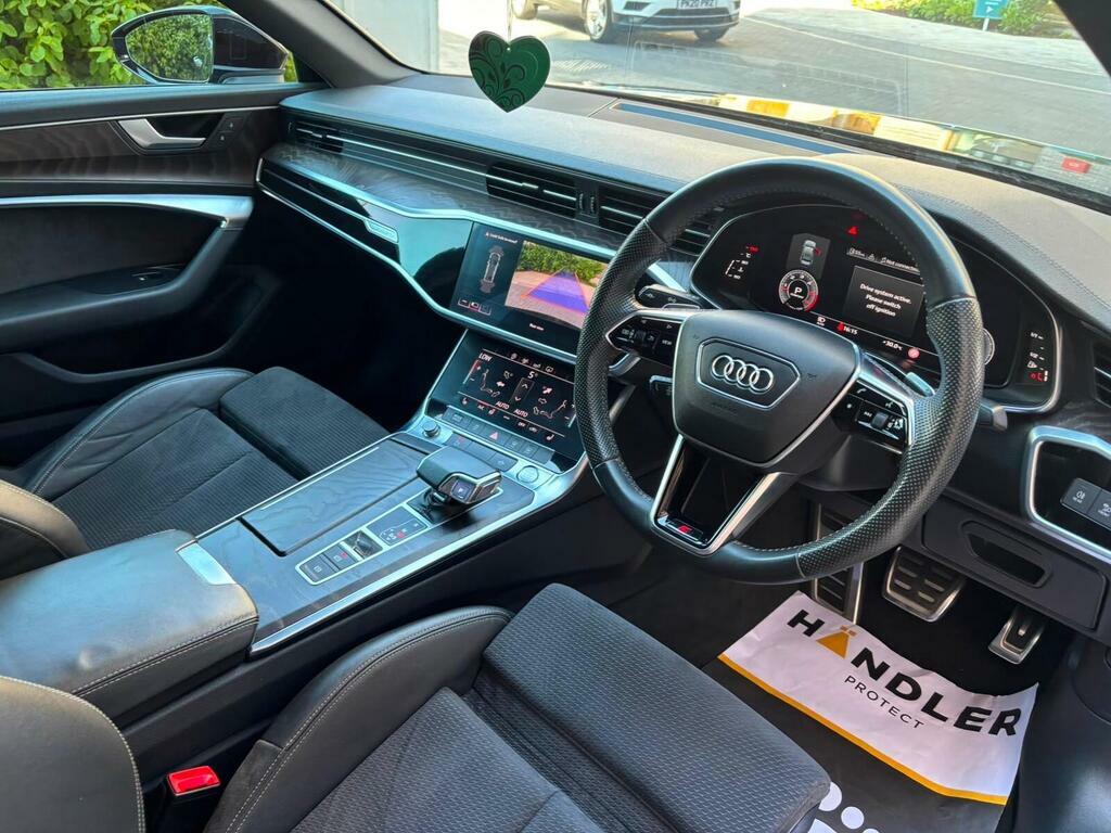 Audi A6 Saloon 3.0 Tdi V6 50 S Line Tiptronic Quattro Euro 6 S S BV68RYZ Black #3