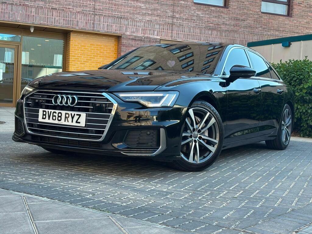 Audi A6 Saloon 3.0 Tdi V6 50 S Line Tiptronic Quattro Euro 6 S S BV68RYZ Black #5