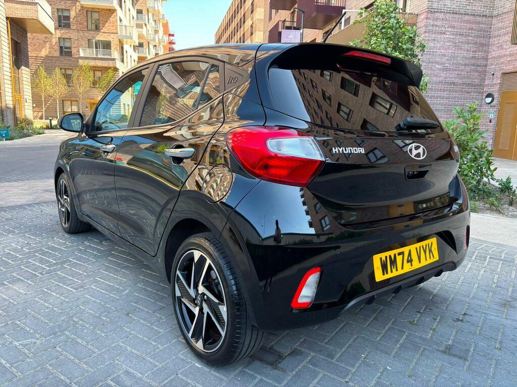 Hyundai I10 1.2 Premium Euro 6 S S WM74VYK Black #2