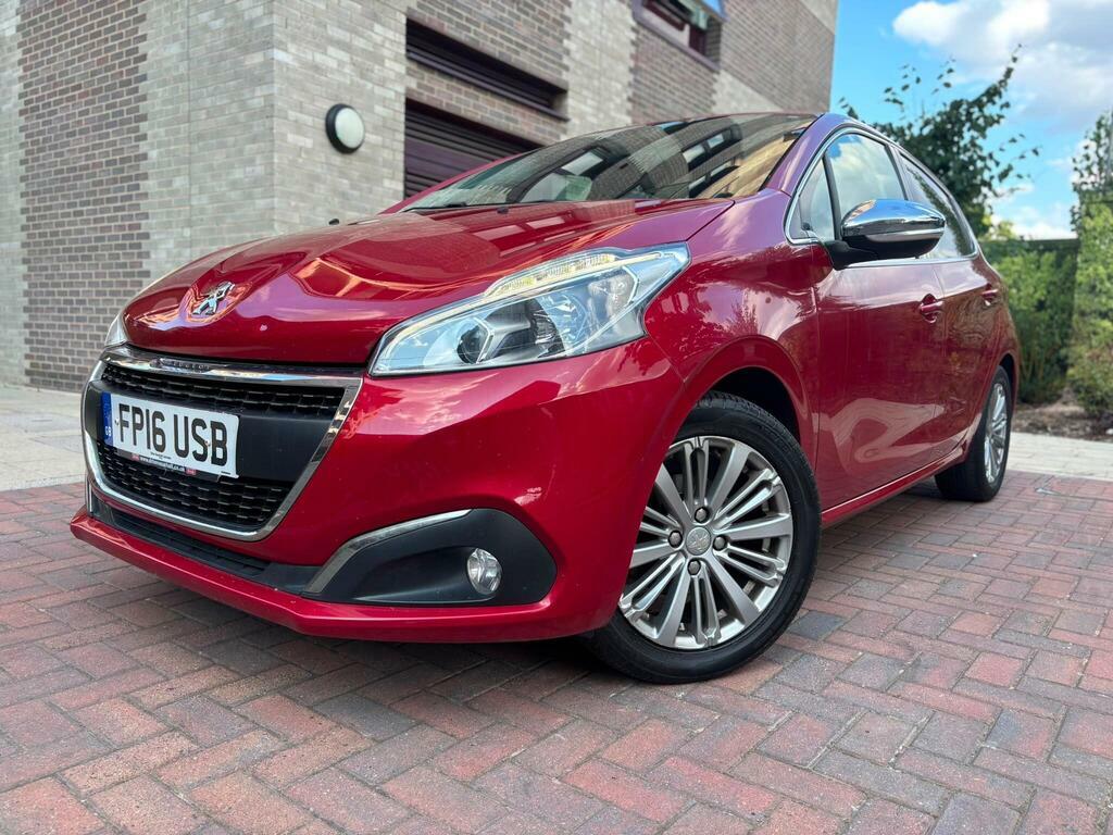 Peugeot 208 1.2 Puretech Allure Euro 6 Red #5