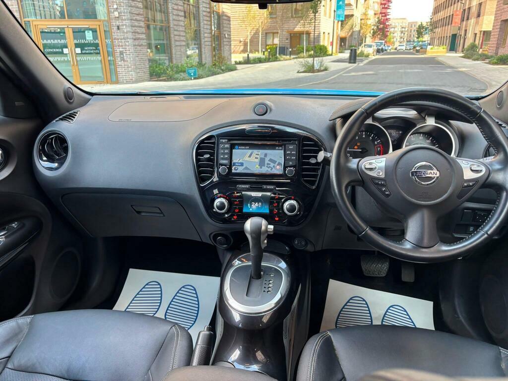 Nissan Juke 1.6 Tekna Xtron Euro 6 Blue #4