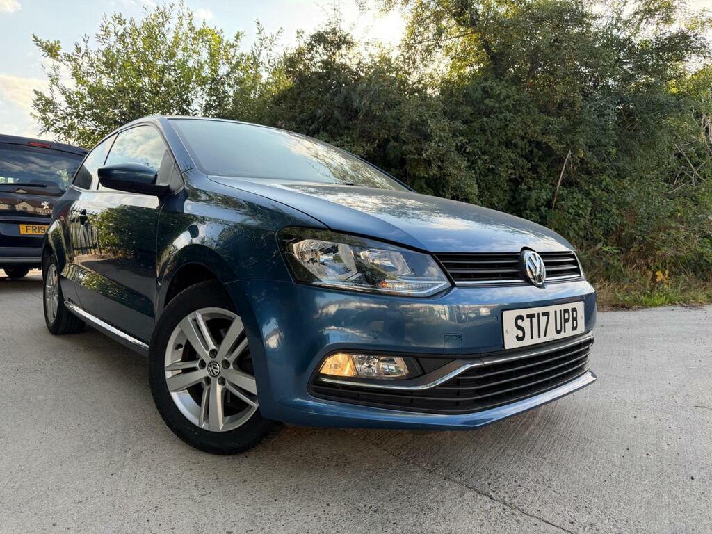 Volkswagen Polo 1.0 Bluemotion Tech Match Edition Euro 6 S S Blue