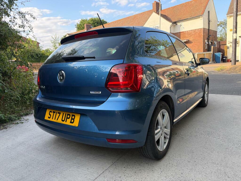 Volkswagen Polo 1.0 Bluemotion Tech Match Edition Euro 6 S S ST17UPB Blue #2