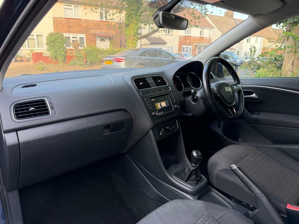 Volkswagen Polo 1.0 Bluemotion Tech Match Edition Euro 6 S S ST17UPB Blue #4