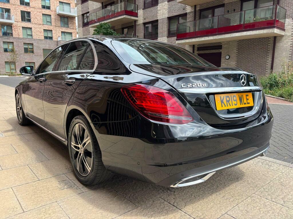 Mercedes-Benz C Class 2.0 C220d Sport Premium Plus G-tronic Euro 6 S KR19WLE Black #6