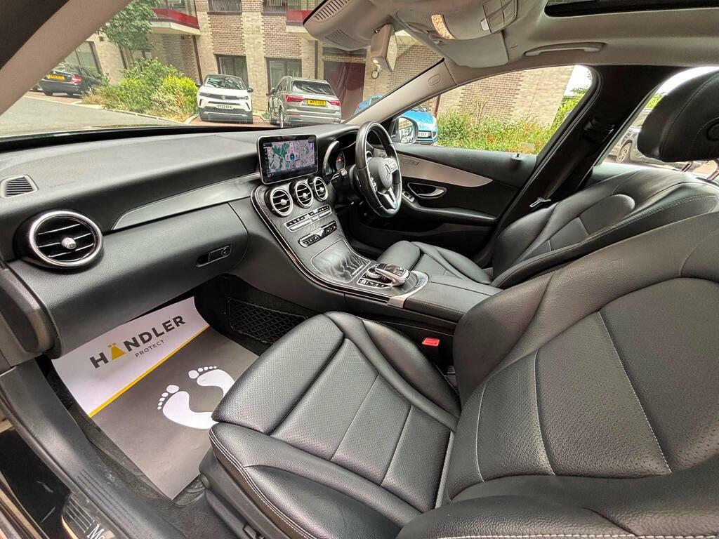 Mercedes-Benz C Class 2.0 C220d Sport Premium Plus G-tronic Euro 6 S KR19WLE Black #3