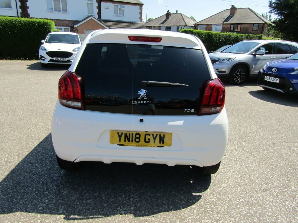 Peugeot 108 1.2L Allure YN18GYW White #6